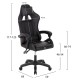 ΚΑΡΕΚΛΑ ΓΡΑΦΕΙΟΥ GAMING FB91194 ΜΑΥΡΟ PU-ΜΑΥΡΟ ΠΟΛΥΠΡΟΠΥΛΕΝΙΟ 59x69x125Υεκ.