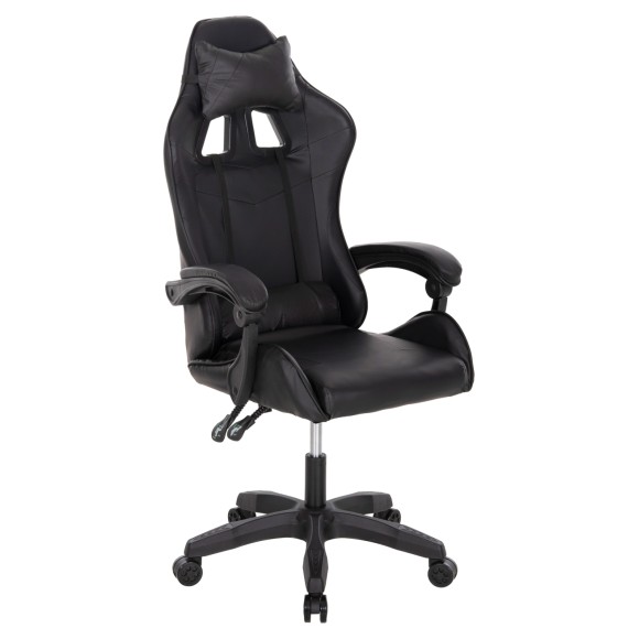 ΚΑΡΕΚΛΑ ΓΡΑΦΕΙΟΥ GAMING FB91194 ΜΑΥΡΟ PU-ΜΑΥΡΟ ΠΟΛΥΠΡΟΠΥΛΕΝΙΟ 59x69x125Υεκ.