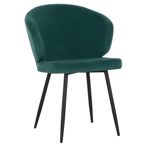 ΠΟΛΥΘΡΟΝΑΚΙ JIYA ΜΕ ΚΥΠΑΡΙΣΣΙ ΒΕΛΟΥΔΟ & ΜΑΥΡΟ ΜΕΤΑΛΛΙΚΟ ΣΚΕΛΕΤΟ FB98728.03 60x60x85 - 2τμχ