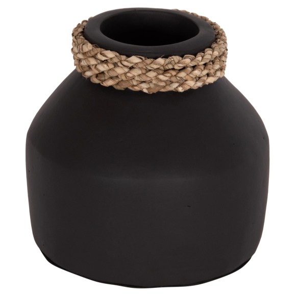 ΕΠΙΤΡΑΠΕΖΙΟ ΔΙΑΚΟΣΜΗΤΙΚΟ ΒΑΖΟ FB94687.01XS ΤΕΡΑΚΟΤΑ ΣΕ ΜΑΥΡΟ--Φ16x15Υεκ.