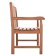 ΠΑΓΚΑΚΙ ΚΗΠΟΥ 3ΘΕΣΙΟ FB918125 ΞΥΛΟ TEAK--ΦΥΣΙΚΟ 150x61x95Υεκ.