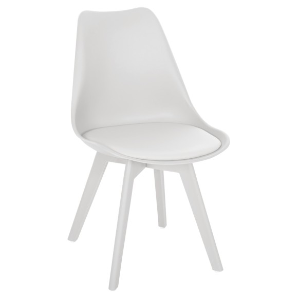 ΚΑΡΕΚΛΑ FB90033.31 ΠΟΛΥΠΡΟΠΥΛΕΝΙΟΥ-PU- ΛΕΥΚH 47,5x55x82 εκ. - 4τμχ