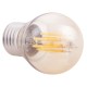 ΛΑΜΠΤΗΡΑΣ FB94046.02 LED FILAMENT 6W E27 3000K GOLD DIMMABLE