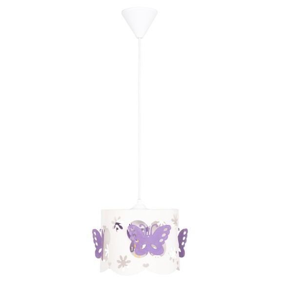 ΦΩΤΙΣΤΙΚΟ ΟΡΟΦΗΣ ΠΑΙΔΙΚΟ FB94705.02 ΜΕΤΑΛΛΙΚΟ ΜΩΒ-ΛΕΥΚΟ Φ23x70Υεκ.