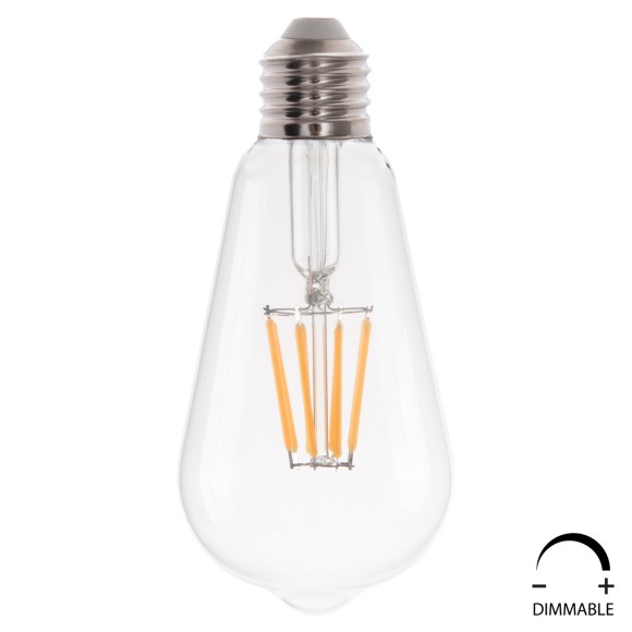 ΛΑΜΠΤΗΡΑΣ FB94188.01 LED FILAMENT 8W E27 DIMMABLE 2700K ΔΙΑΦΑΝΟΣ