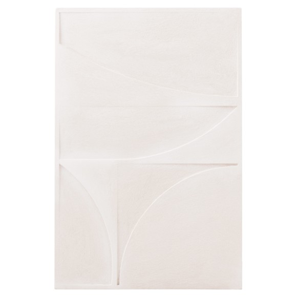 ΠΙΝΑΚΑΣ ΜΕ ΠΤΥΧΩΣΕΙΣ FB94505 MDF ΣΕ ΥΠΟΛΕΥΚΟ ΧΡΩΜΑ 80x4(πάχος)x120Υεκ.