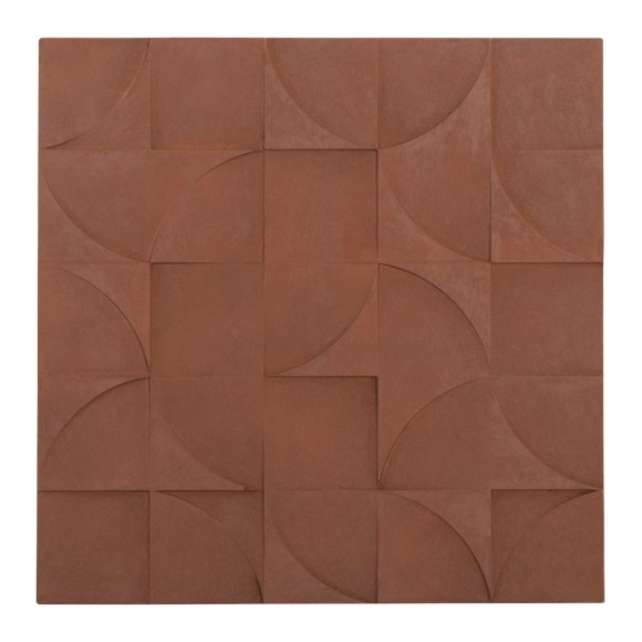 ΠΙΝΑΚΑΣ ΤΕΤΡΑΓΩΝΟΣ FB94524 MDF ΣΕ ΚΑΦΕ ΧΡΩΜΑ 80x5(πάχος)x80Υεκ.