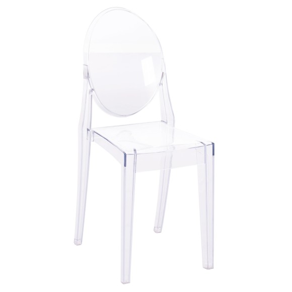 ΚΑΡEΚΛΑ ΤΡΑΠΕΖΑΡΙΑΣ ΑΚΡΥΛΙΚΗ FB90170 ΔΙΑΦΑΝΗ 34.5x50x90Υεκ. - 4τμχ