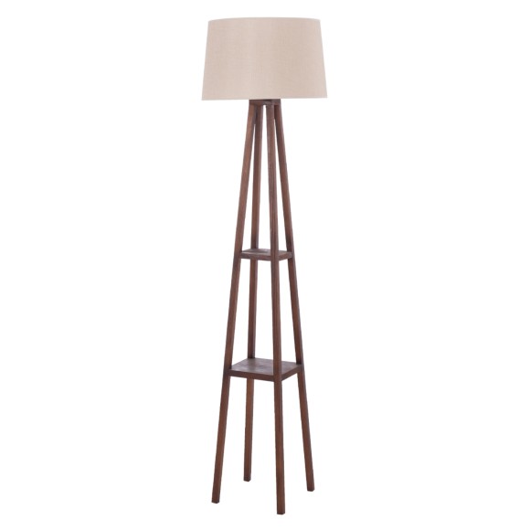 ΦΩΤΙΣΤΙΚΟ ΔΑΠΕΔΟΥ ΞΥΛΙΝΟ ΜΕ ΚΑΡΥΔΙ ΠΟΔΙΑ ΚΑΙ ΜΠΕΖ ΚΑΠΕΛΟ 26x26x156Yεκ.FB97695.01