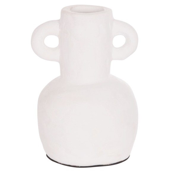 ΔΙΑΚΟΣΜΗΤΙΚΟ ΒΑΖΟ FB94406 ΤΕΡΑΚΟΤΑ ΣΕ ΛΕΥΚΟ Φ14x20Υεκ.