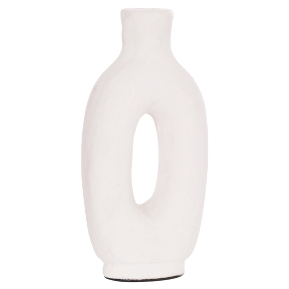 ΔΙΑΚΟΣΜΗΤΙΚΟ ΒΑΖΟ ΣΕΙΡΑ FB94409 ΤΕΡΑΚΟΤΑ ΣΕ ΛΕΥΚΟ 10x5x21Υεκ.