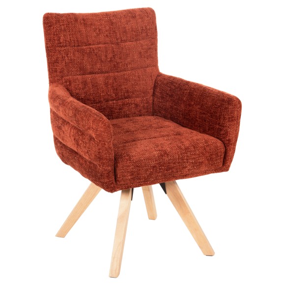 ΠΟΛΥΘΡΟΝΑΚΙ ΤΡΑΠΕΖΑΡΙΑΣ FB99845.06 ΚΕΡΑΜΙΔΙ YΦΑΣΜΑ-ΠΟΔΙΑ RUBBERWOOD 66x63x91Υεκ - 2τμχ