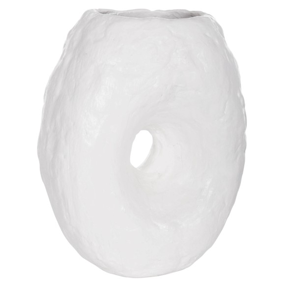 ΕΠΙΤΡΑΠΕΖΙΟ ΔΙΑΚΟΣΜΗΤΙΚΟ ΒΑΖΟ FB94673.02S ΛΕΥΚΗ ΤΕΡΑΚΟΤΑ--22x13x28Υεκ