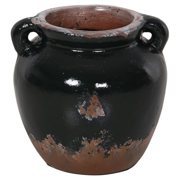 ΔΙΑΚΟΣΜΗΤΙΚΟ ΒΑΖΟ FB94380 ΤΕΡΑΚΟΤΑ ΣΕ ANTIQUE ΠΡΑΣΙΝΗ ΑΠΟΧΡΩΣΗ Φ24Χ23Yεκ.