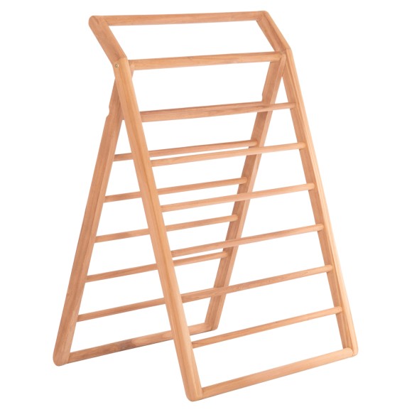 ΔΙΑΚΟΣΜΗΤΙΚΗ ΚΡΕΜΑΣΤΡΑ ΔΑΠΕΔΟΥ FB918139 ΞΥΛΟ TEAK ΣΕ ΦΥΣΙΚΟ 70x70x102,5Υεκ.