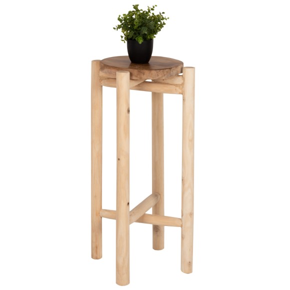 ΑΝΘΟΣΤΗΛΗ FB97935 ΞΥΛΟ ΤΕΑΚ ΣΕ ΦΥΣΙΚΟ ΧΡΩΜΑ Φ30x75,5Υεκ.