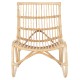 ΠΟΛΥΘΡΟΝΑ FB99815.01 ΡΑΒΔΟΙ RATTAN ΣΕ ΦΥΣΙΚΟ 56,5x73,5x79,5Υ εκ.
