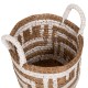 ΣΕΤ ΔΙΑΚΟΣΜΗΤΙΚΑ ΚΑΛΑΘΙΑ FB97846.01 ΑΠΟ MENDONG GRASS ΣΕ ΛΕΥΚΟ-ΦΥΣΙΚΟ Φ36x32-40Yεκ.