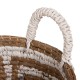 ΣΕΤ ΔΙΑΚΟΣΜΗΤΙΚΑ ΚΑΛΑΘΙΑ FB97846.01 ΑΠΟ MENDONG GRASS ΣΕ ΛΕΥΚΟ-ΦΥΣΙΚΟ Φ36x32-40Yεκ.