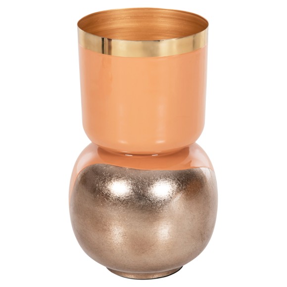 ΕΠΙΤΡΑΠΕΖΙΟ ΔΙΑΚΟΣΜΗΤΙΚΟ BAZO FB94233.02 ΜΕΤΑΛΛΟ ΣΟΜΟΝ-ΑΣΗΜΙ BRUSHED Φ21x37,5Υ