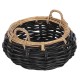 ΚΑΛΑΘΙ ΔΑΠΕΔΟΥ FB94378 ΜΑΥΡO&ΦΥΣΙΚΟ ΧΡΩΜΑ- CL RATTAN Φ62x36Yεκ.