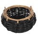 ΚΑΛΑΘΙ ΔΑΠΕΔΟΥ FB94378 ΜΑΥΡO&ΦΥΣΙΚΟ ΧΡΩΜΑ- CL RATTAN Φ62x36Yεκ.
