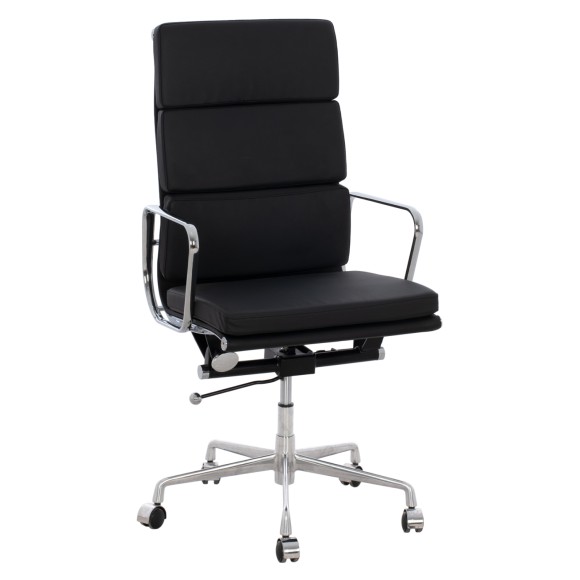 ΚΑΡΕΚΛΑ ΓΡΑΦΕΙΟΥ SUPERIOR ΜΕ ΣΚΕΛΕΤΟ ΑΛΟΥΜΙΝΙΟΥ ΜΑΥΡΗ FB91172.01 62x70x115 εκ.