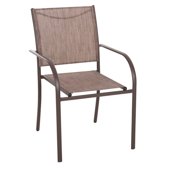 ΠΟΛΥΘΡΟΝΑ ΕΞ.ΧΩΡΟΥ FB95976.05 ΜΕΤΑΛΛΟ ΚΑΦΕ-TEXTILENE ΚΑΦΕ 56x60x88Υεκ