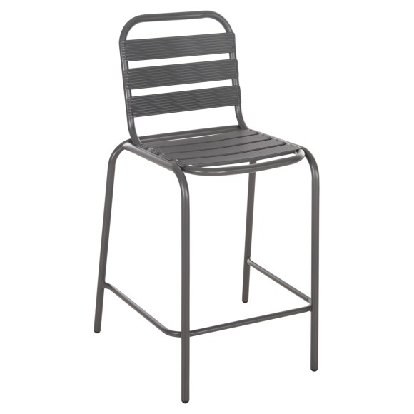 ΣΚΑΜΠΟ ΜΠΑΡ ΜΕΣ.ΥΨΟΥΣ FB96065.01 ΜΕΤΑΛ.ΣΚΕΛΕΤΟΣ-ΑΛΟΥΜΙΝΙΟ ΣΕ ΓΚΡΙ 58,5x58x104Υ εκ.