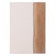 ΒΟΗΘΗΤΙΚΟ ΤΡΑΠΕΖΙ FB918163.02 FIBER CEMENT ΛΕΥΚΟ-ΞΥΛΟ TEAK 32.5x32.5x46Υεκ.
