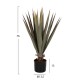 ΔΙΑΚΟΣΜΗΤΙΚΟ ΣΥΝΘΕΤΙΚΟ ΦΥΤΟ FB97985 SISAL AGAVE ΣΕ ΓΛΑΣΤΡΑ  Φ13,5x13-76Υεκ.