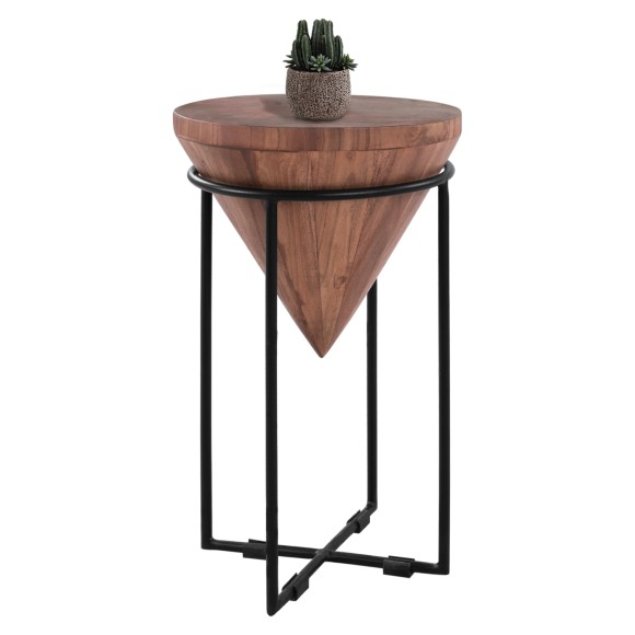 ΤΡΑΠΕΖΙ ΒΟΗΘΗΤΙΚΟ FB98217.11 ΜΑΣΙΦ ΚΟΡΜΟ ΑΚΑΚΙΑΣ Φ31X53Υ εκ.