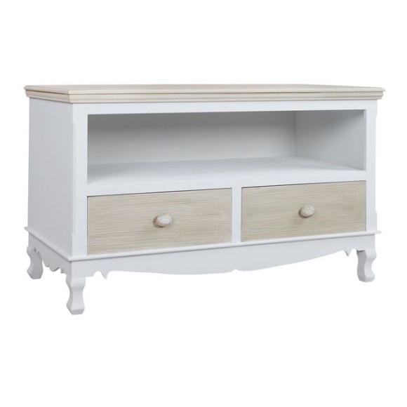 ΕΠΙΠΛΟ TV FB97003.02 ΛΕΥΚO ΓΚΡΙ ΠΑΤΙΝΑ 100Χ42Χ61 εκ.