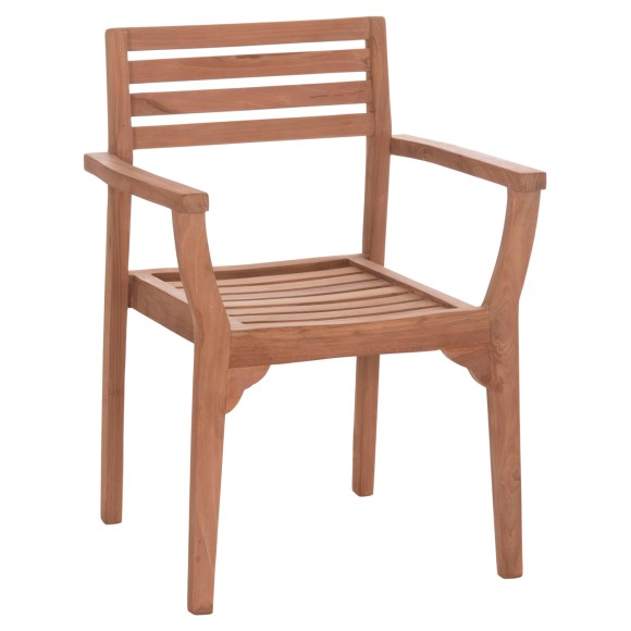 ΠΟΛΥΘΡΟΝΑ ΕΞΩΤ.ΧΩΡΟΥ FB918129 ΞΥΛΟ TEAK--ΦΥΣΙΚΟ ΧΡΩΜΑ 60x59x84Υεκ. - 2τμχ