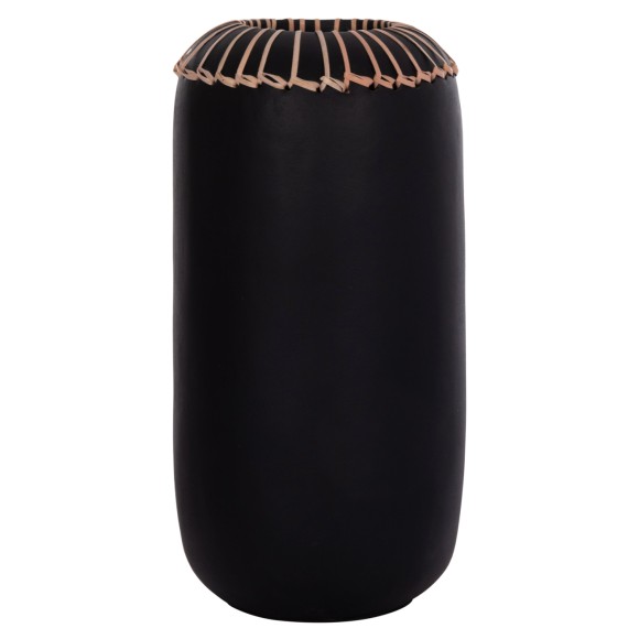 ΕΠΙΤΡΑΠΕΖΙΟ ΔΙΑΚΟΣΜΗΤΙΚΟ ΒΑΖΟ FB94675.01S TΕΡΑΚΟΤΑ ΣΕ ΜΑΥΡΟ--Φ18x33Υεκ.