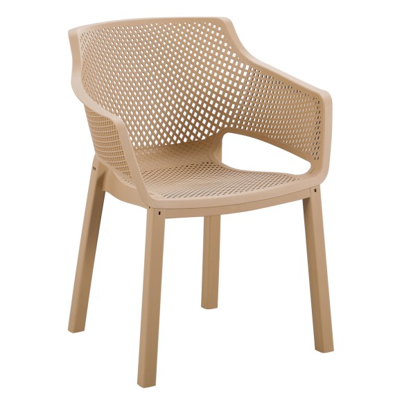 ΠΟΛΥΘΡΟΝΑ ΠΟΛΥΠΡΟΠΥΛΕΝΙΟΥ FB96368.03 CAPPUCCINO 60x55x79Υεκ