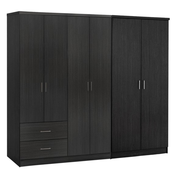 ΝΤΟΥΛΑΠΑ 6ΦΥΛΛΗ FB921235.01 ΜΕΛΑΜΙΝΗ ΧΡΩΜΑ ZEBRANO 201x43x181Υεκ