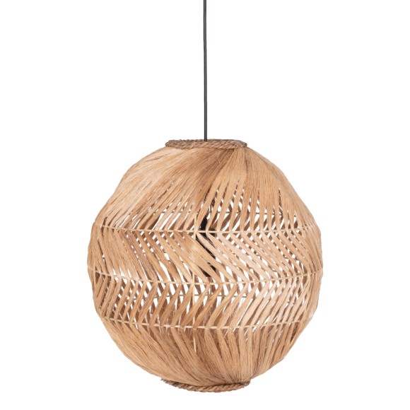 ΦΩΤΙΣΤΙΚΟ ΟΡΟΦΗΣ ΣΦΑΙΡΙΚΟ ΑΠΟ ΙΝΕΣ ΑΜΠΑΚΑ ΣΕ ΦΥΣΙΚΟ ΧΡΩΜΑ FB97769 Φ45x45-80Yεκ.