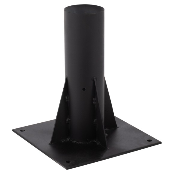 ΜΑΥΡΗ ΒΑΣΗ ΟΜΠΡΕΛΑΣ ΨΑΘΙΝΗΣ ΤΕΤΡΑΓΩΝΗ FB95656 25x25x30Υ εκ. ΒΑΡΈΩΣ ΤΥΠΟΥ