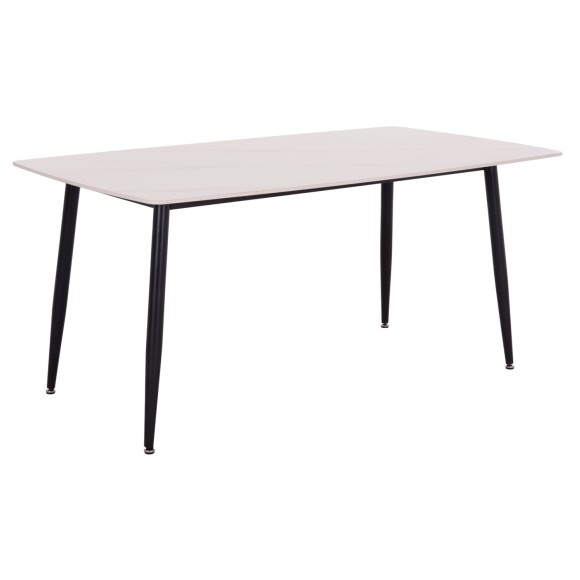 ΤΡΑΠΕΖΙ FB918150.01 ΚΕΡΑΜΙΚΟ TOP ΜΕ ΟΨΗ ΛΕΥΚΟ ΜΑΡΜΑΡΟ 160x80x74Υεκ.