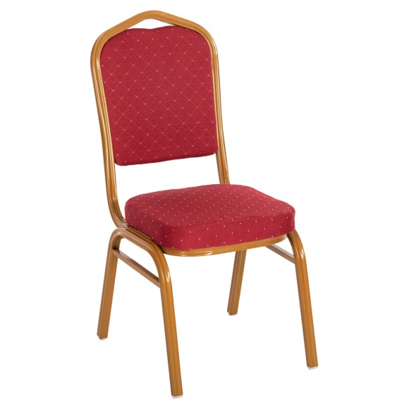 ΚΑΡΕΚΛΑ ΣΥΝΕΔΡΙΟΥ CATERING ΜΕΤΑΛΛΙΚΗ ΜΕ ΜΠΟΡΝΤΟ ΥΦΑΣΜΑ FB90054.21 44x66x92,5Y εκ.