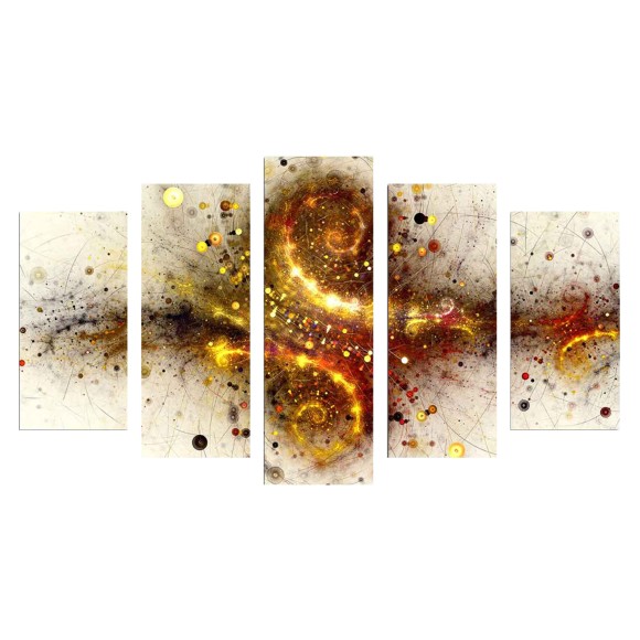 ΠΕΝΤΑΠΤΥΧΟΣ ΠΙΝΑΚΑΣ MDF EXPLOSION FB97206.07 100X60x0,3 εκ.