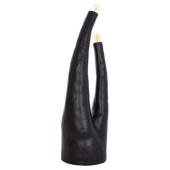 ΔΙΑΚΟΣΜΗΤΙΚΟ ΦΩΤΙΣΤΙΚΟ ΔΑΠΕΔΟΥ FB94702.01 FIBER CEMENT-ΜΑΥΡΟ 50x43x145Υεκ.