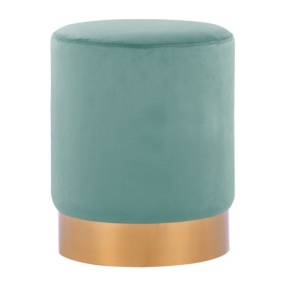 ΣΚΑΜΠΟ FB98408.07 ΦΥΣΤΙΚΙ ΒΕΛΟΥΔΟ ΜΕ ΧΡΥΣΗ ΒΑΣΗ  Φ35x43Υ εκ.