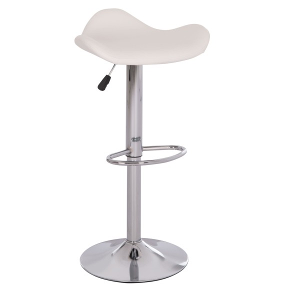 ΣΚΑΜΠO ΜΠΑΡ ΠΕΡΙΣΤΡΕΦΟΜΕΝΟ FB9201.22 ΜΕ ΑΜΟΡΤΙΣΕΡ-ΛΕΥΚΟ PU 44x42x87Υεκ. - 2τμχ