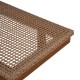 ΞΑΠΛΩΣΤΡΑ FB95993 TEAK ΞΥΛΟ ΚΑΙ ΣΧΟΙΝΙ VIRO ΣΕ ΠΛΕΞΗ WICKER 191x65x86Yεκ.