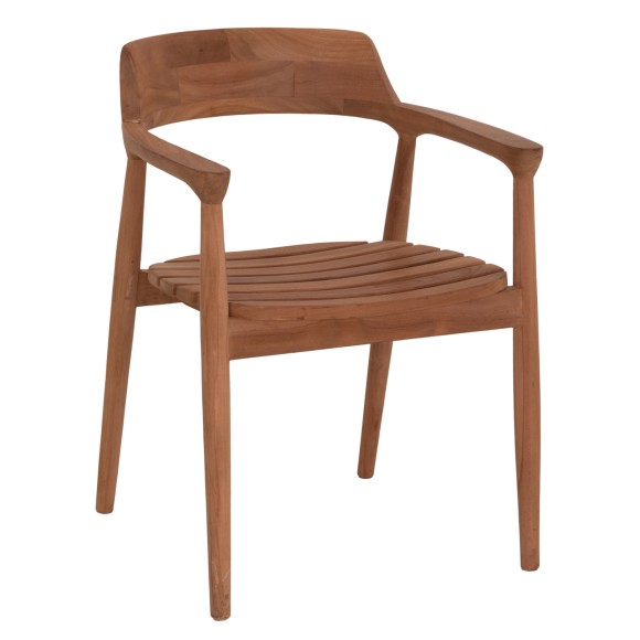 ΠΟΛΥΘΡΟΝΑ ΕΞΩΤΕΡΙΚΟΥ ΧΩΡΟΥ FB918107 ΞΥΛΟ TEAK-ΦΥΣΙΚΟ ΧΡΩΜΑ 59x54.5x76Υεκ.