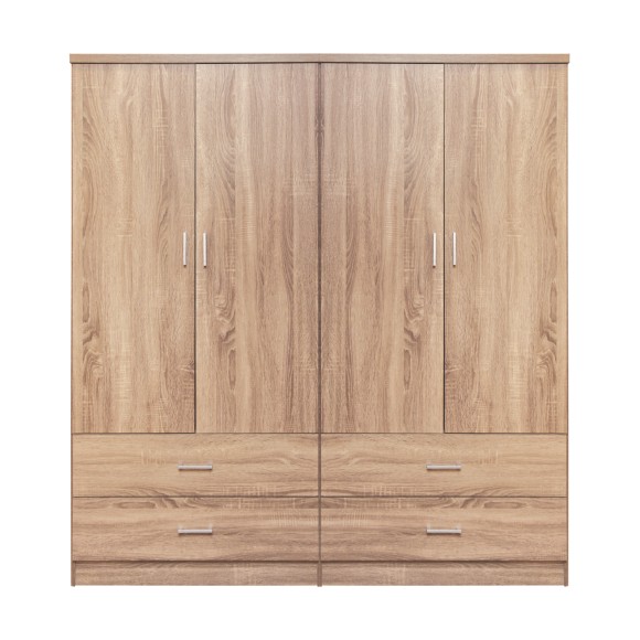 ΣΕΤ 2 ΤΜΧ ΝΤΟΥΛΑΠΑ 4ΦΥΛΛΗ ΜΕ 4 ΣΥΡΤΑΡΙΑ ZEBRANO 160X42X181 FB911349.01