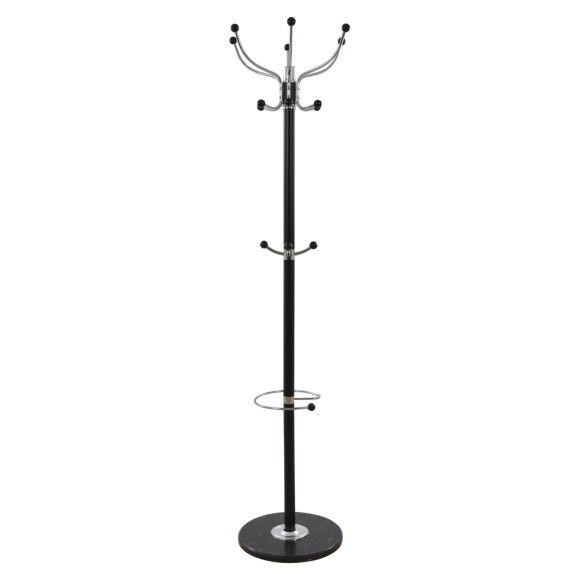 ΚΑΛΟΓΕΡΟΣ ΜΕΤΑΛΛΙΚΟΣ FB90040.01 ΠΕΡΙΣΤΡΕΦΟΜΕΝΟΣ ΜΑΥΡΟΣ ΜΕ ΜΑΡΜΑΡΟ Φ37xΥ176Y εκ.