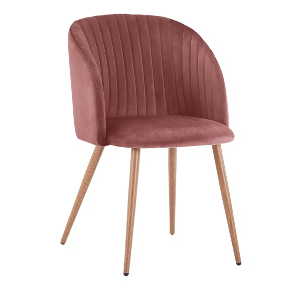 ΠΟΛΥΘΡΟΝΑΚΙ ΜΕ ΒΕΛΟΥΔΟ ΣΑΠΙΟ ΜΗΛΟ ΚΑΙ ΜΕΤΑΛΛΙΚΑ ΠΟΔΙΑ FB98543.02 51x58x81Υ εκ. - 2τμχ